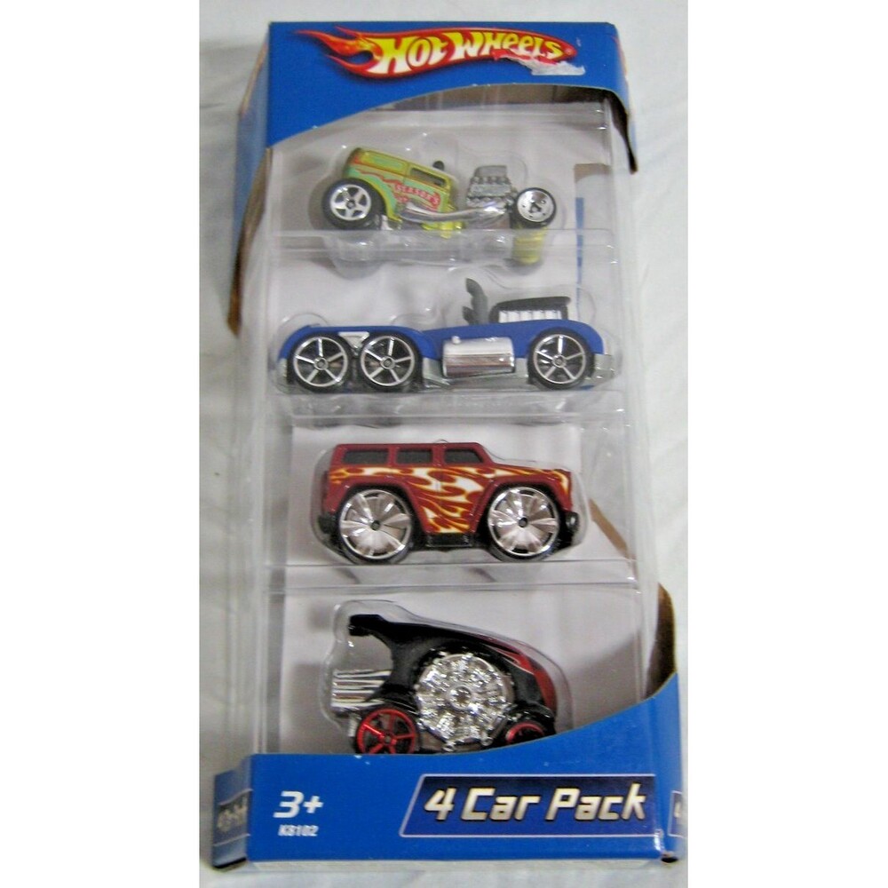 Rare! 4 Car Gift Pack 2006 Hot Wheels SEASON GREETINGS SHIFT KICKER